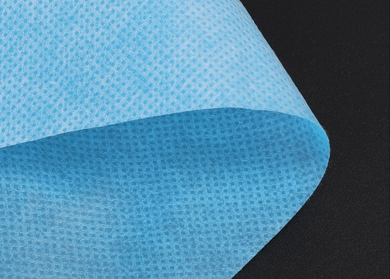 comprare Il film del PE ha laminato il tessuto non tessuto per impermeabilizzare l'anti elettricità statica per vestiario di protezione eliminabile online manufacture