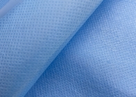 Medical Blue Coated Non Woven Fabric Waterproof Anti Stretching