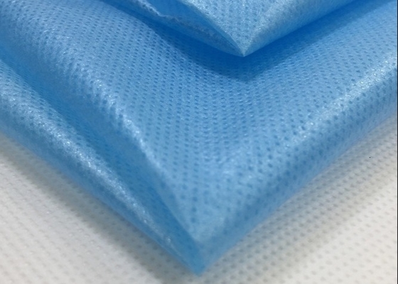 comprare Non tessuti laminati con pellicola di poliestere 100% PP per la produzione di indumenti protettivi monouso online manufacture