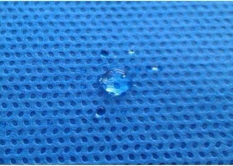 comprare Tessuti non tessuti idrofili SMS in blu per indumenti protettivi usa e getta 12-200GSM online manufacture