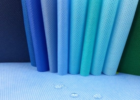 comprare 10-200gm Tessuto non tessuto SMS impermeabile Fornitura diretta in colore e larghezza personalizzati online manufacture
