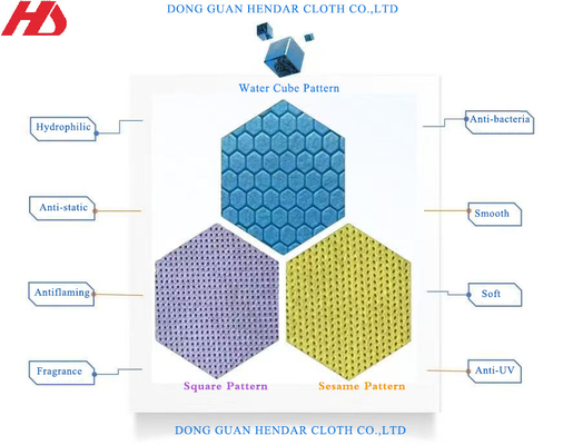 comprare Cubo d'acqua PP tessuto non tessuto esagonale / quadrato / sesamo online manufacture