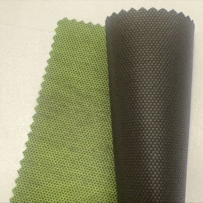 comprare Tessuto non tessuto bicolore verde e nero per il controllo delle erbacce in agricoltura online manufacture