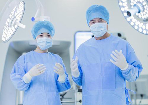 comprare Nonwoven materiale del polipropilene di alta qualità del vergine di 100% per il cappuccio chirurgico, maschera, abito online manufacture