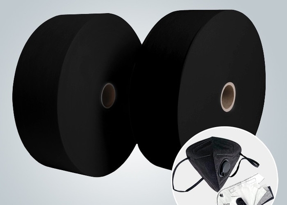 comprare Tessuto non tessuto nero 30GSM di Meltblown per le maschere di protezione nera N95 KF94 online manufacture
