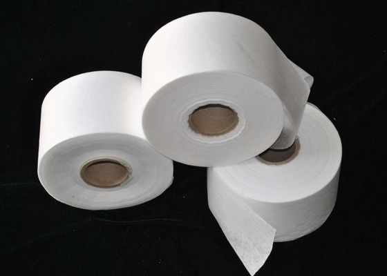 comprare morbidezza regolare bianca del tessuto non tessuto termico del legame di 20gsm es per le maschere di protezione KF94 online manufacture