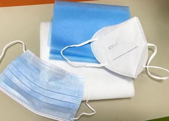 comprare Il tessuto non tessuto 100% di Spunlace della maschera di protezione ha modificato il materiale della fibra per i cosmetici/tessuto bagnato online manufacture