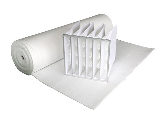 comprare Prodotto non intessuto bianco 50gsm del polipropilene ISO9001 F9 per i purificatori dell'aria online manufacture