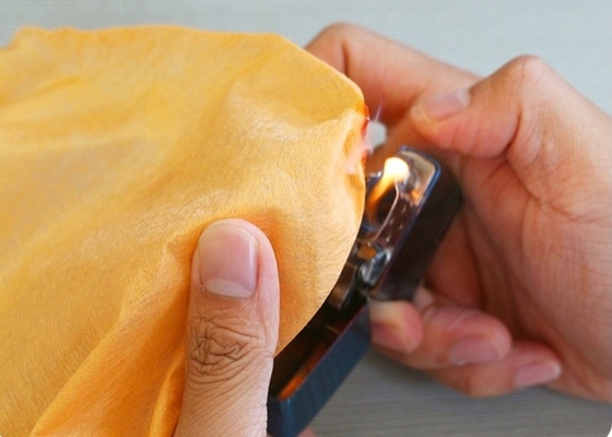 comprare Tessuti non tessuti ignifugi di Spunlace/tessuto viscoso del poliestere per le strofinate bagnate online manufacture