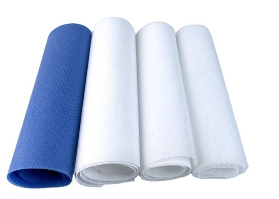 comprare Bianco idrofilo lanuginoso Spunbond del tessuto non tessuto molle di 100% pp per il pannolino del bambino online manufacture