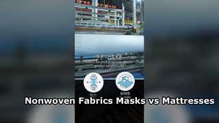 Differenze essenziali tra tessuto non tessuto per maschera e tessuto tascabile a molle per materasso